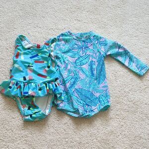 Cat & Jack Swimsuit Bundle 18 Months